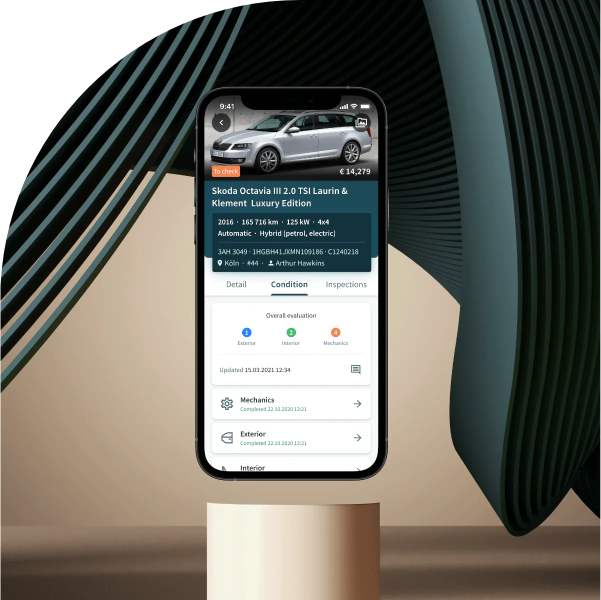 Mobilní aplikace CarAudit pro terénní operace