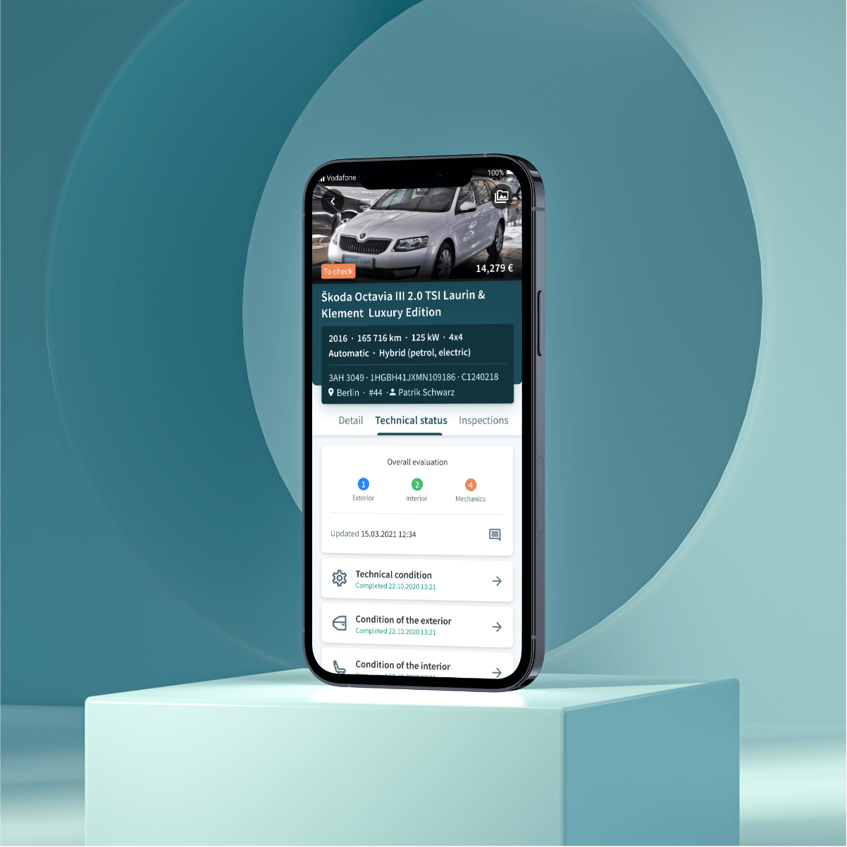 CarAudit mobile app features