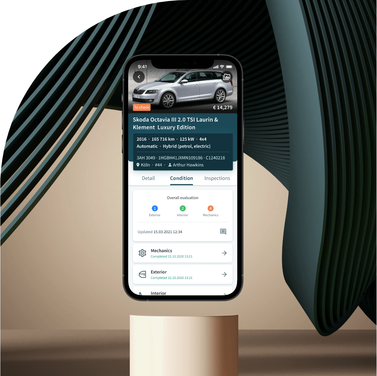 CarAudit mobile app for field operations