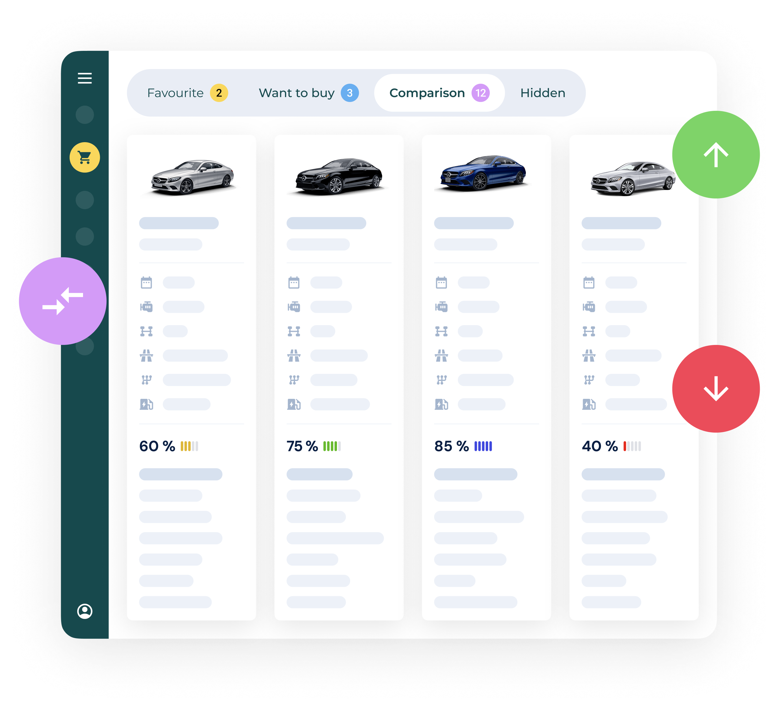 Aggregated classifieds and auctions interface