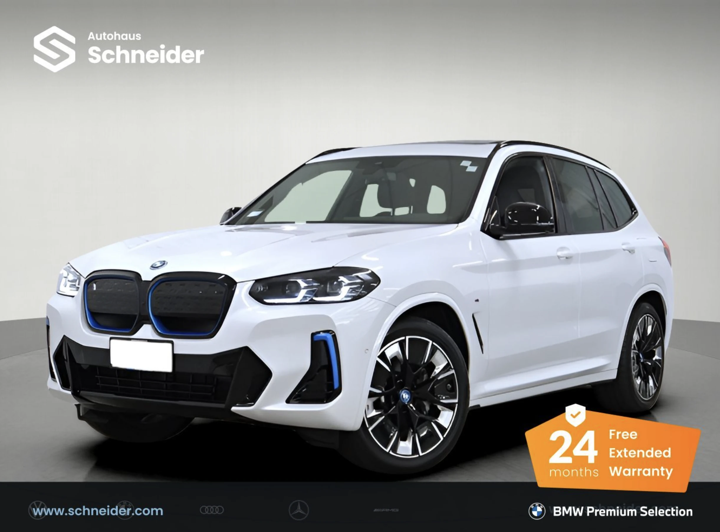 BMW iX3 eestvaade