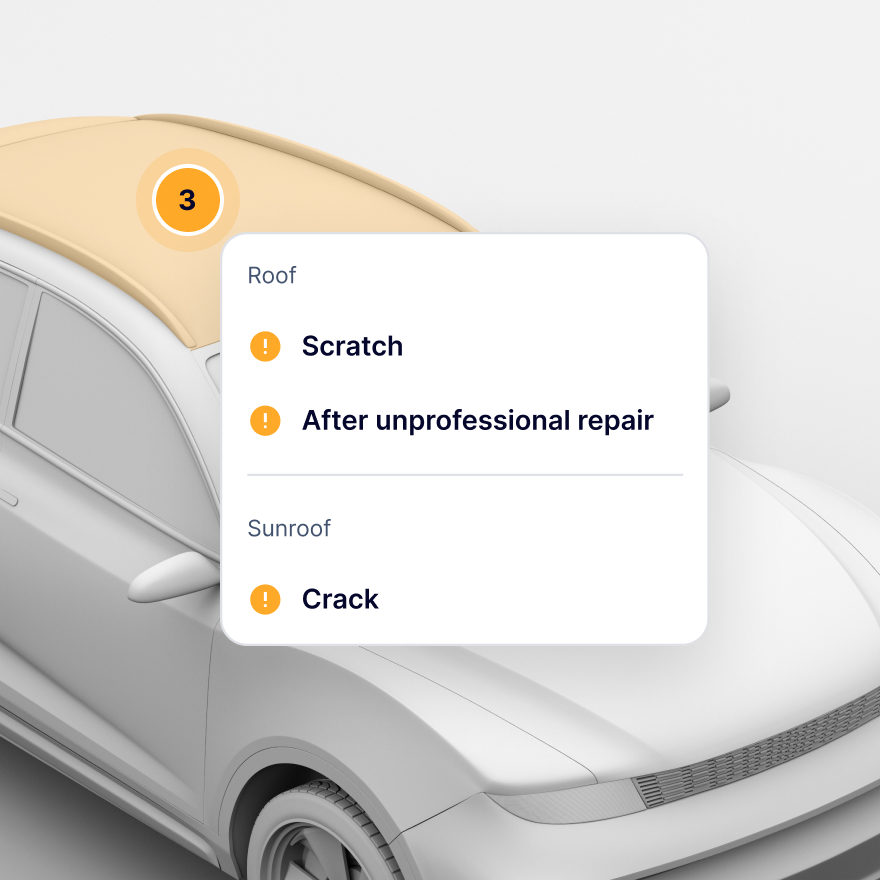 Interactive digital vehicle condition certificate