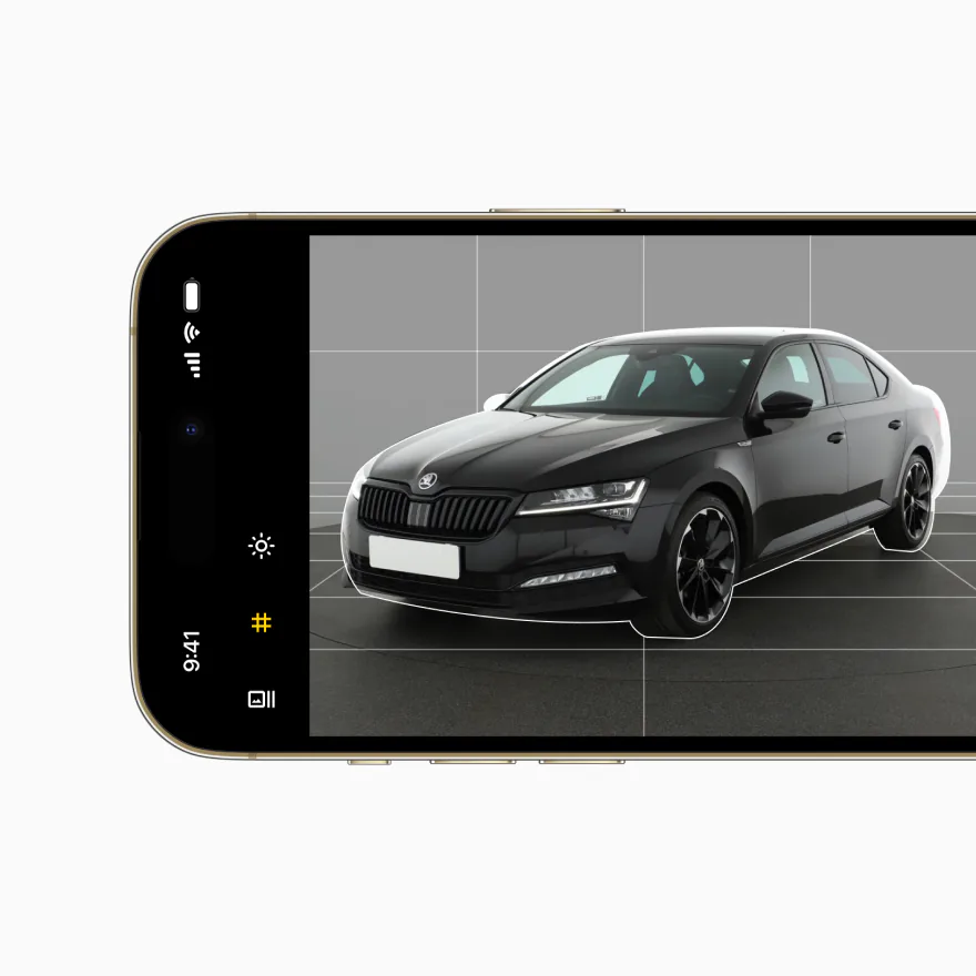 Geführtes Fotoshooting mit Overlays